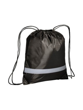 Vrecko so šnúrkami > čierna