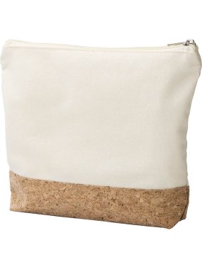 Bavlnená kozmetická taška 220 g/m2 > khaki