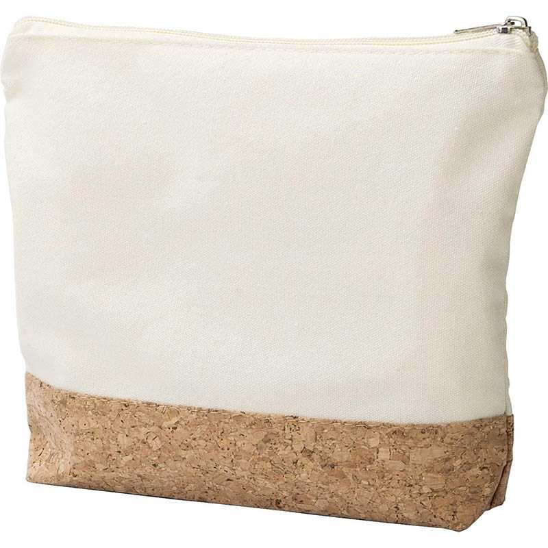 Bavlnená kozmetická taška 220 g/m2 > khaki