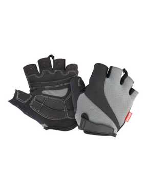 Letné rukavice na bicykel (SPIRO BIKWEAR SUMMER GLOVES) > šedá / čierna > M