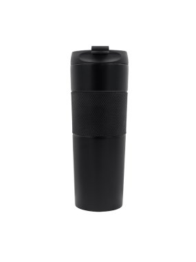 Termohrnček s french press 450 ml  > čierna