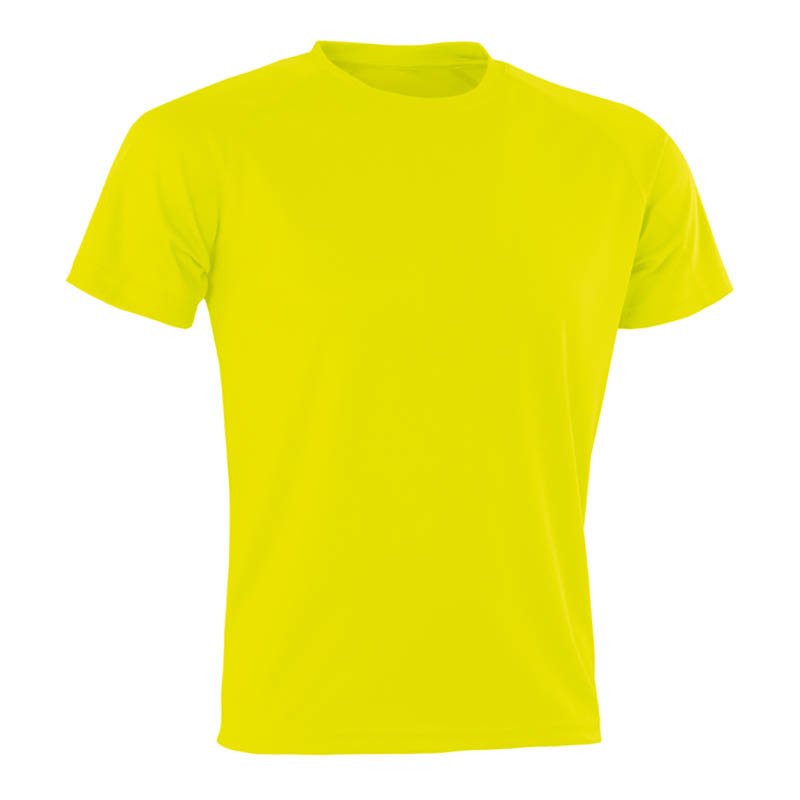 Unisex tričko(SPIRO IMPACT PERFORMANCE AIRCOOL TEE) > žltá (flo) > S