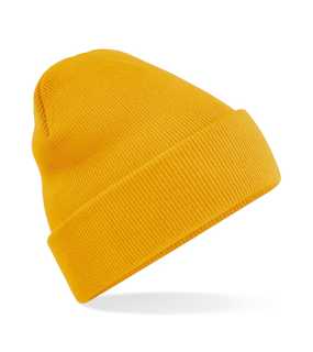 Unisex čiapka (Beechfield Original Cuffed Beanie) > žltá (mustard)