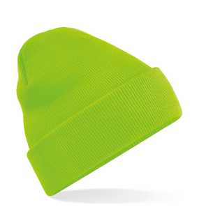 Unisex čiapka (Beechfield Original Cuffed Beanie) > zelená (fluorescent)