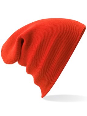 Unisex čiapka (Beechfield Original Cuffed Beanie) > červená (fire)