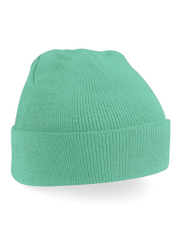 Unisex čiapka (Beechfield Original Cuffed Beanie) > zelená (mint)