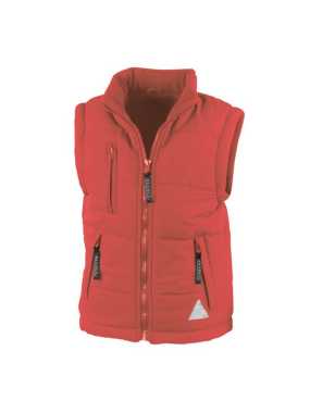 Detská vesta (RESULT JUNIOR PINETO BODYWARMER) > červená > L