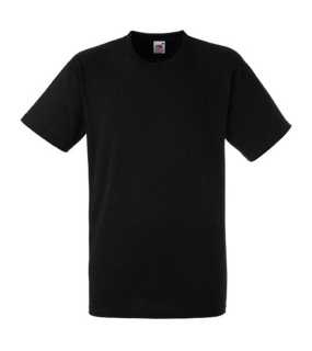Pánske tričko (FRUIT OF THE LOOM Heavy T) > čierna > L