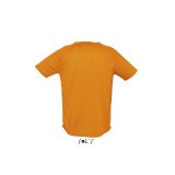 Unisex tričko (SOLS SPORTY UNISEX RAGLAN SLEEVES T-SHIRTS) > oranžová (neon) > XS