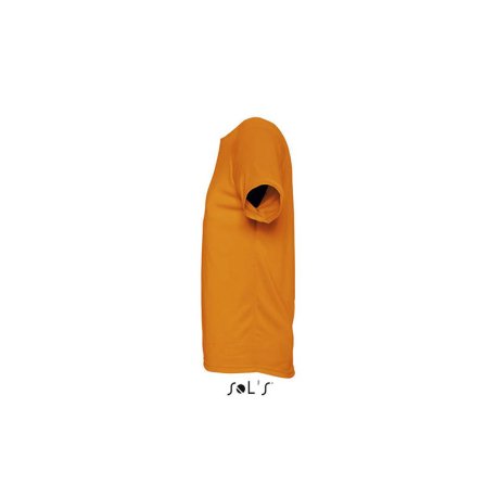 Unisex tričko (SOLS SPORTY UNISEX RAGLAN SLEEVES T-SHIRTS) > oranžová (neon) > XS