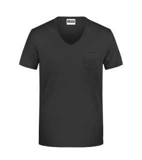 Pánske tričko (JN Mens-T Pocket) > čierna > L
