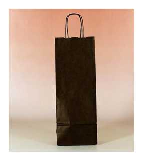 Papierová taška (STYLE LINE) > čierna > 14x8x39 cm