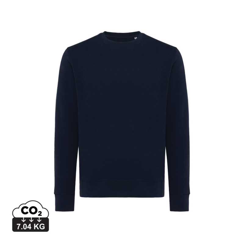 Ľahká mikina Iqoniq Etosha z recykl. bavlny > modrá (navy) > 4XL