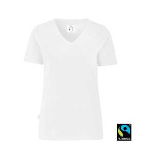 Dámske tričko (COTTOVER V-NECK LADY) > biela > L