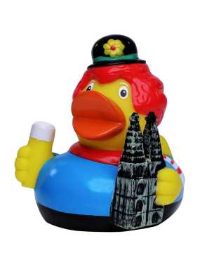 Kačička do vane (MBW Squeaky duck CityDuck® Cologne) > viacfarebná