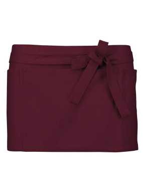 Barmanská zástera (KARIBAN BARMAN APRON) > červená (wine)