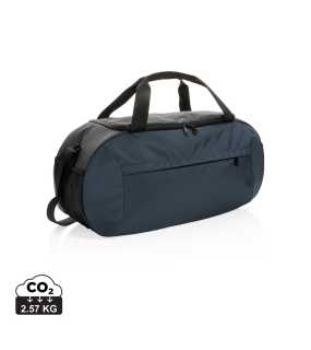 Športová taška Impact z RPET > modrá (navy)