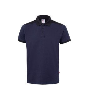 Pánska polokošeľa (VELILLA SS TWO-TONE STRETCH POLO) > modrá (navy) / čierna > M