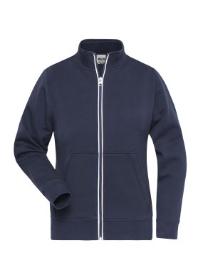 Dámska mikina (JN Ladies Doubleface Work Jacket SOLID) > modrá (navy) > S
