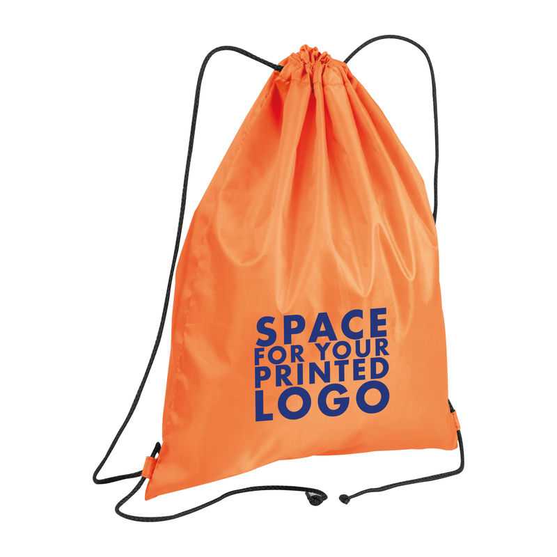 Vrecko (ruksak) z polyesteru > oranžová