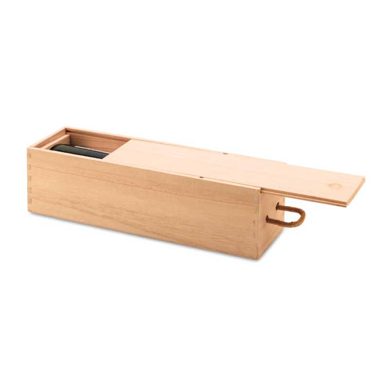 Drevený box na víno > hnedá(drevo)