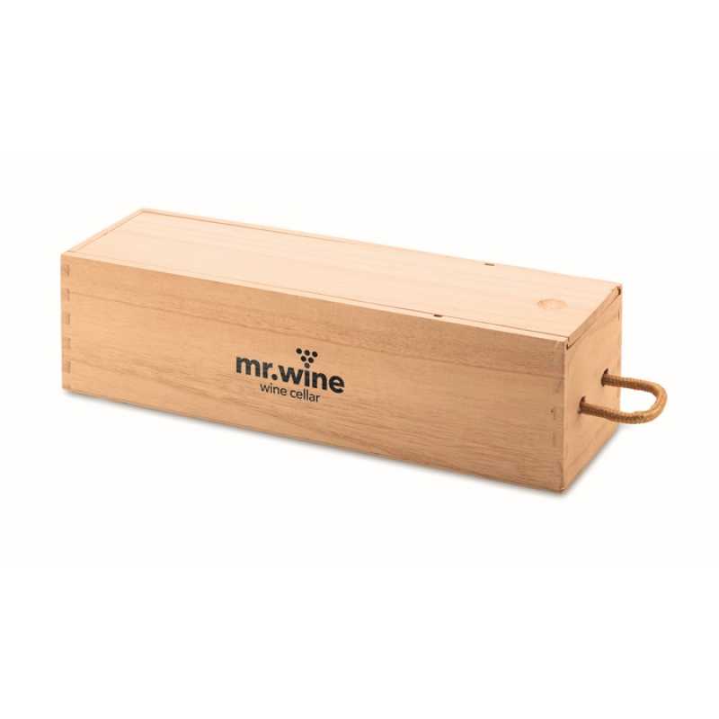 Drevený box na víno > hnedá(drevo)