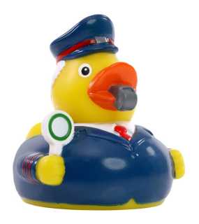 Kačička do vane (MBW Squeaky duck train attendant) > viacfarebná