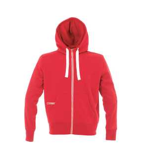 Unisex mikina (NEVADA by JR) > červená (dark) > L