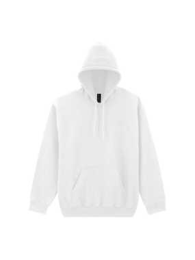 Unisex mikina (GILDAN ULTRA BLEND ADULT HOODED SWEATSHIRT) > biela > L