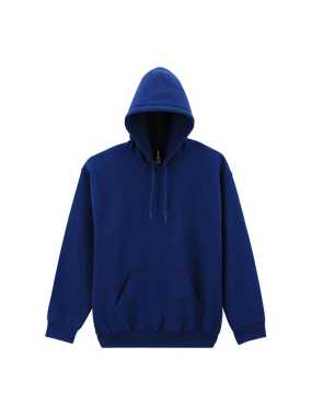 Unisex mikina (GILDAN ULTRA BLEND ADULT HOODED SWEATSHIRT) > modrá (navy) > S