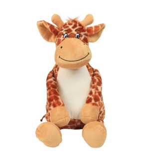 Plyšová hračka (Mumbles ZIPPIE GIRAFFE) > hnedá