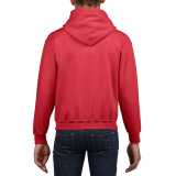 Detská mikina (GILDAN HEAVY BLEND YOUTH HOODED SWEATSHIRT) > červená > L