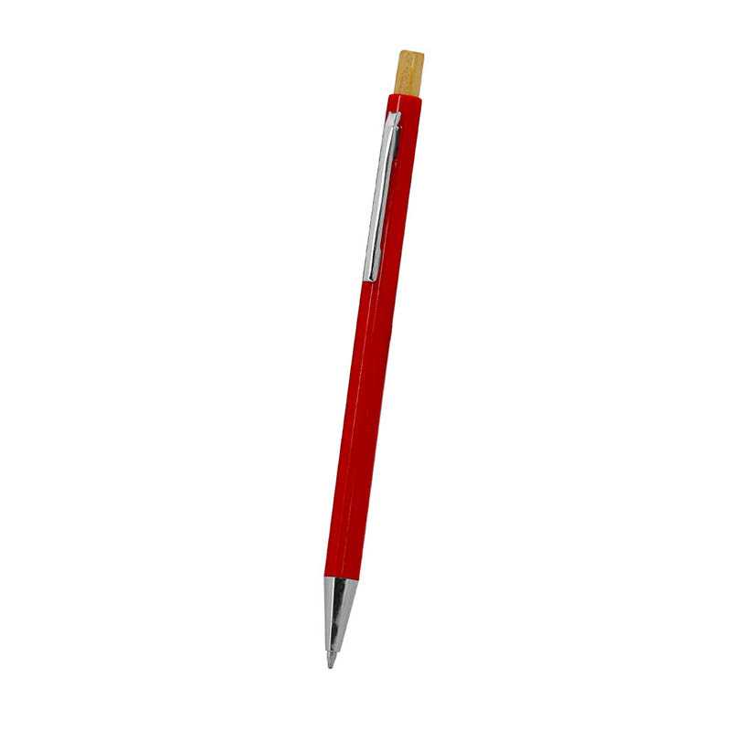 Plastové guličkové pero > červená