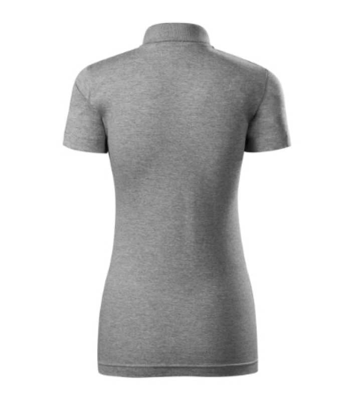 Dámska polokošeľa (MALFINI Single) > sivá (tmavý melír) > XS