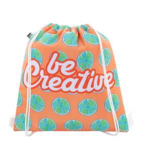 | Chladiaci vak so sťahovacou šnúrkou na zákazku > biela