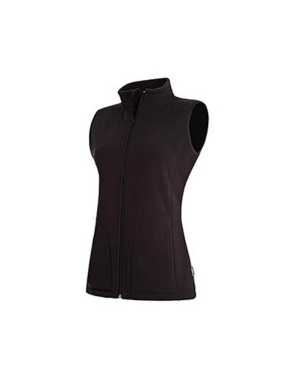 Dámska fleece vesta(Active Fleece STEDMAN) > čierna > S