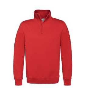 Unisex mikina (B&C ID.004) > červená > XL