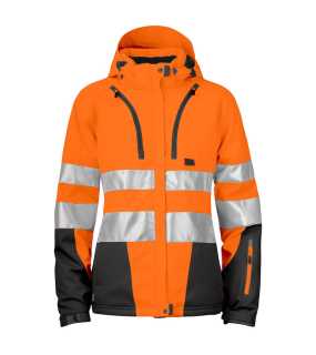 Pánska bunda (PROJOB SOFTSHELL HV EN ISO 20471 CLASS 3/2) > oranžová > M
