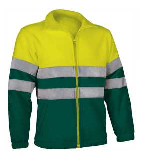 Pánska mikina (AIRPORT) > žltá (neon) / zelená (bottle) > L