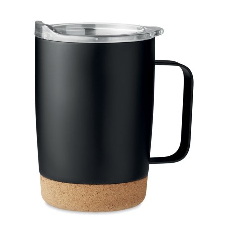 Dvojstenný hrnček 300 ml > čierna