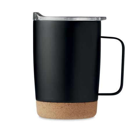 Dvojstenný hrnček 300 ml > čierna