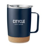 Dvojstenný hrnček 300 ml > modrá (dark navy)