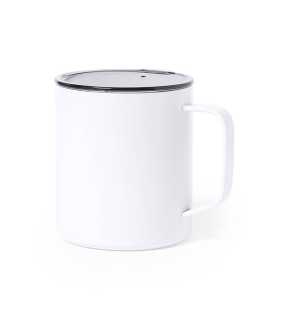 Termo hrnček s medenou izoláciou > biela