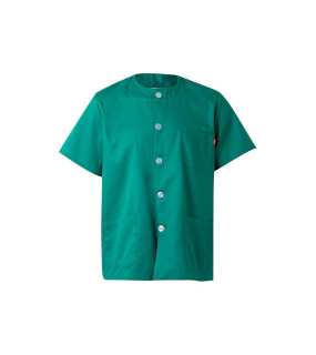 Pánske tričko (VELILLA BUTTONS SCRUB TOP) > zelená > XS