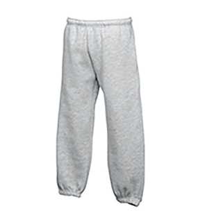 Detské tepláky (FRUIT OF THE LOOM Kids Jog Pants ) > šedá (heather) > 9/11