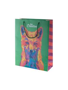 | Veľká papierová nákupná taška na zákazku > farebná