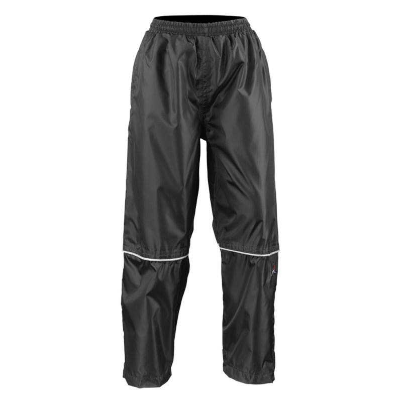 Unisex nohavice (RESULT WATERPROOF PRO-COACH TROUSERS) > čierna > S/M