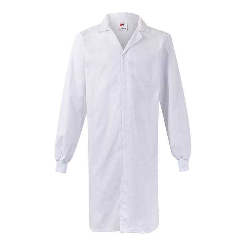 Unisex plášť (VELILLA VELCRO COAT) > biela > XS