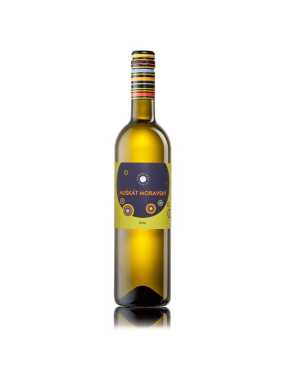Karpatská perla-Víno /Muškát moravský/Suchý vrch, biele suché,11,5%, 2024,(0,75l)