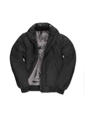 Dámska bunda(B&C Crew Bomber /women) > čierna > L